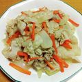 55才のおじさん's cooksnap of when they made 食べ過ぎ注意♡豚肉のうまうま味噌炒め.
