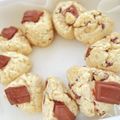 RCH♡まま's cooksnap of when they made 板チョコ1枚！ざく旨チョコスコーン.