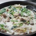 ｸﾏﾘｴ's cooksnap of when they made ほうれん草と豚肉のクリーム煮☆”.