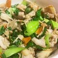 クック5OC1WJ☆'s cooksnap of when they made 青梗菜と豚バラ野菜炒め.