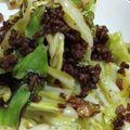 かずぱん１０２'s cooksnap of when they made キャベツの肉味噌炒め☆.