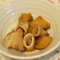 youtapapa's cooksnap of when they made ヤリイカとじゃがいもの煮物.
