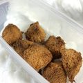 ポヨきち's cooksnap of when they made 甘さ控えめ♪簡単ココナッツクッキー.