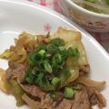 ほあちん's cooksnap of when they made 簡単♪豚肉とキャベツの味噌炒め.