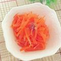 hikarin♪'s cooksnap of when they made 細～い千切り人参の作り方♪.