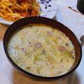 沖子さん's cooksnap of when they made キャベツとウィンナー❀ミルクスープ！.