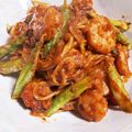 ぽんぽこ♩'s cooksnap of when they made 海老とアスパラのトマトクリームパスタ.