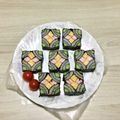 クック4P73QB☆'s cooksnap of when they made 【飾り巻き寿司】四海巻き.