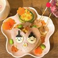 ♪pocket♪'s cooksnap of when they made ひな祭り☆幼稚園お弁当.