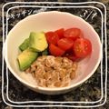 ♪キッチンmama's cooksnap of when they made キレイになれちゃう!?アボトマ納豆丼.