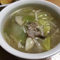 北京パンダ's cooksnap of when they made 【簡単】豚バラ肉と白菜、春雨のスープ.