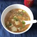 栗丸うさぎ's cooksnap of when they made コチュジャン豆富スープ.