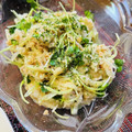 ばぁばまんま's cooksnap of when they made 鮭中骨缶と大根のサラダ.