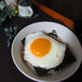 haruku221's cooksnap of when they made のり弁風♪目玉焼き丼.