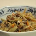 MyDining's cooksnap of when they made 牛肉とごぼうと糸こんと。.