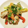 ☆雪矢☆'s cooksnap of when they made 時短簡単★チキンと彩野菜のナンプラー炒め.