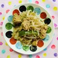 チェックのミニくま's cooksnap of when they made 豚肉と野菜のゴマ風味サラダ♡.