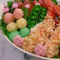 みのもんぺ's cooksnap of when they made ＊ひな祭り＊お花見＊弁当にも三色だんご.