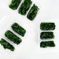 二児のママちいちゃん's cooksnap of when they made ★離乳食中期★ほうれん草の冷凍保存.
