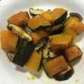 HappyYumi's cooksnap of when they made 母秘伝♪かぼちゃの煮物～しいたけ入り～.