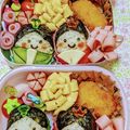 ☆たぁこ♪☆'s cooksnap of when they made おひなさまキャラ弁.