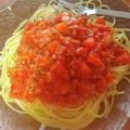 みずたん団員's cooksnap of when they made 大豆のお肉・ミンチタイプでミートソース.