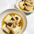 クックエリー's cooksnap of when they made 豆腐ステーキ☆しめじ＆たまねぎあんかけ.