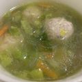 ♥にょる♥'s cooksnap of when they made 白菜と肉団子のスープ【保育園給食】.