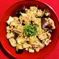 kose's cooksnap of when they made なす肉味噌炒め丼.