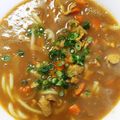 青森在住's cooksnap of when they made 鍋残りカレーで超簡単カレーうどん.