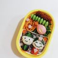 cyhuisheoi's cooksnap of when they made ひな祭り♪ちょこんとお雛さま＊キャラ弁.