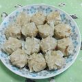 赤い電話's cooksnap of when they made あっさり・おいしい★鶏挽き肉シュウマイ.