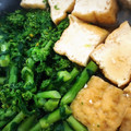 kk01's cooksnap of when they made 厚揚げと菜の花のお浸し.