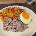 みみず◎'s cooksnap of when they made オートミールdeガパオ風そぼろ厚揚げ.