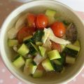 ＊なみへい＊'s cooksnap of when they made ズッキーニとトマトのスープ.