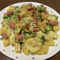 Ｍatu☆Music's cooksnap of when they made 時短！さつまいも＆ブロッコリーのチーズ焼.