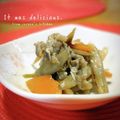 inyako's cooksnap of when they made 根菜と豚バラ肉の炒め煮.
