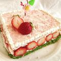 はぁる♪'s cooksnap of when they made ひな祭りショートケーキ.