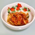 キンプリ's cooksnap of when they made 本技おいしいキムチと茗荷のナムル.