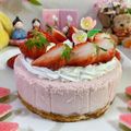 おばさん63's cooksnap of when they made 簡単！いちごムースケーキ.
