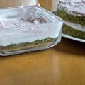 いちごみるく氷's cooksnap of when they made ひなまつりに！3色ひし餅風ムースケーキ！.