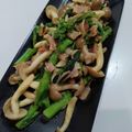 にゃこパンチ's cooksnap of when they made ☆菜の花&ベーコンのソテー☆.