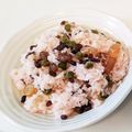 c0c0a0721's cooksnap of when they made ♡炊飯器でいろどり甘納豆お赤飯♡.