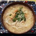 ☆hikonyan☆'s cooksnap of when they made あったかいんだから～♪かきたまにゅう麺.