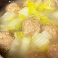 野比のびえ's cooksnap of when they made ★肉団子の春雨スープ★.