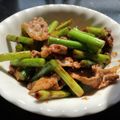 Rick_t's cooksnap of when they made 5分！豚肉とニンニクの芽のスピード炒め.