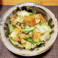 Kｉｉ's cooksnap of when they made 【白菜大量消費】厚揚げと白菜の甘辛炒め.