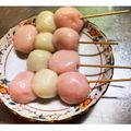 maiko〜's cooksnap of when they made ひな祭りに３色団子！.