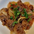 ｋａｍｉｙａｍａ's cooksnap of when they made 牛肉のかわりソース煮♪.