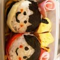 モーリー♪'s cooksnap of when they made ひな祭りおにぎり弁当！.